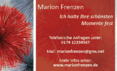 Visitenkarte Marion2